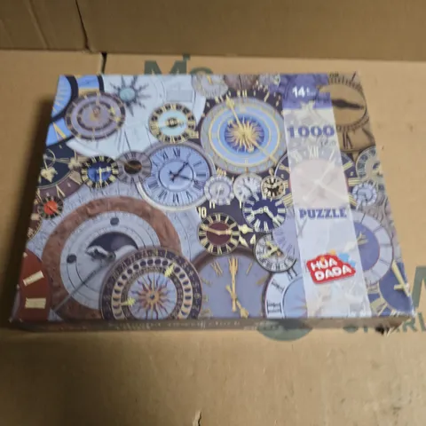 BOXED COLOURFUL TOWER CLOCK JIGSAW PUZZLE - 1000 PCS