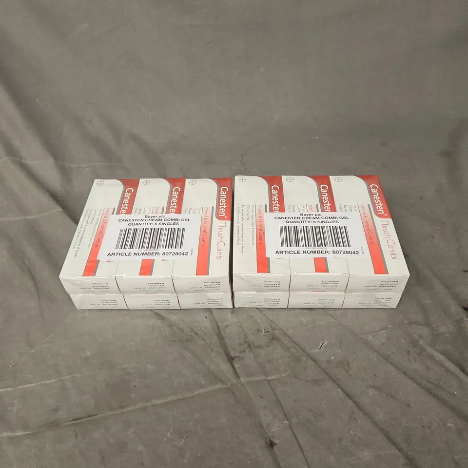 SEALED CANESTON THRUSH COMBI INTERNAL & EXTERNAL CREAMS X12