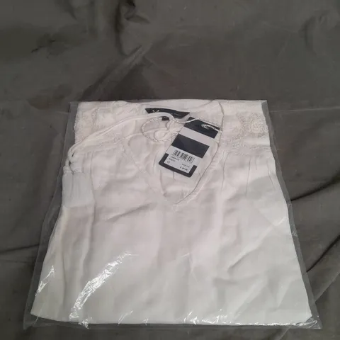 BAGGED CREW CLOTHING COMPANY ASHER TOP IN WHITE SIZE 12