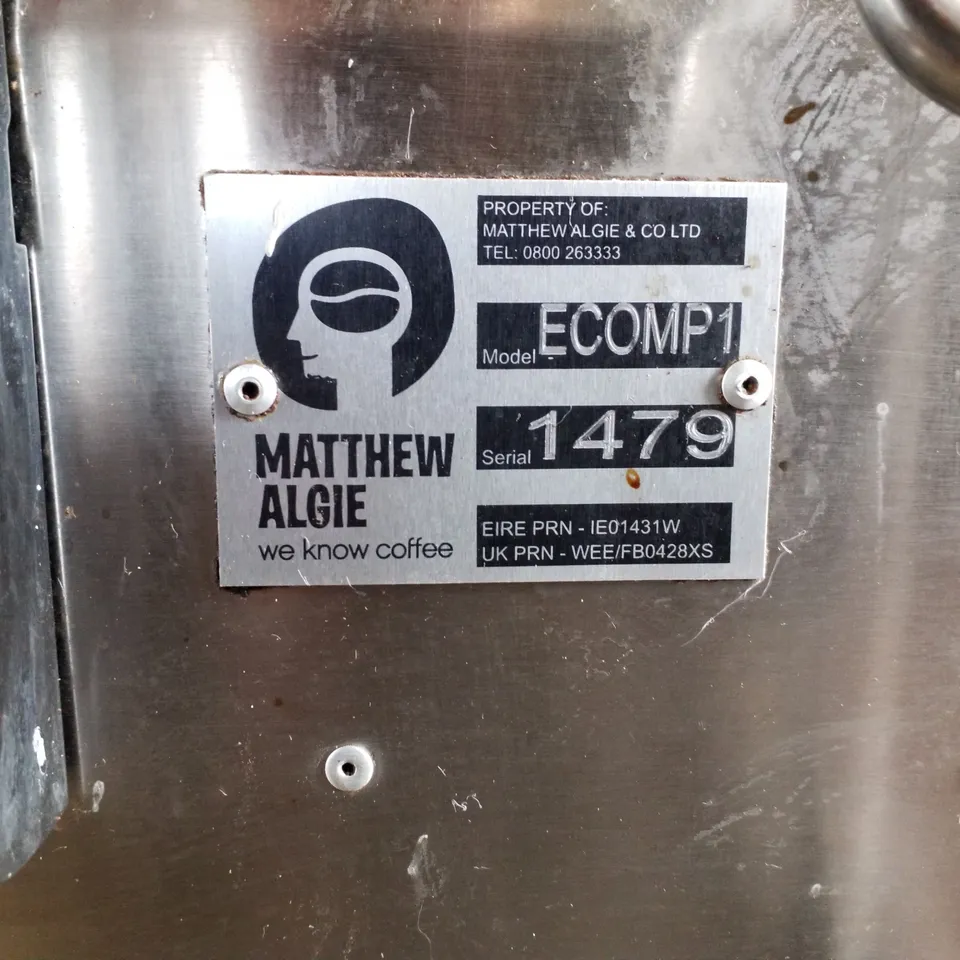 ELEKTRA ECOMP1 COMMERCIAL BARISTA COFFEE MACHINE 