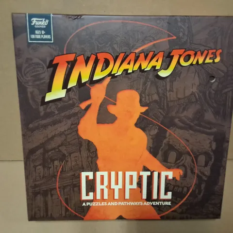 SEALED INDIANANA JONES CRYPTIC PUZZLE GAME