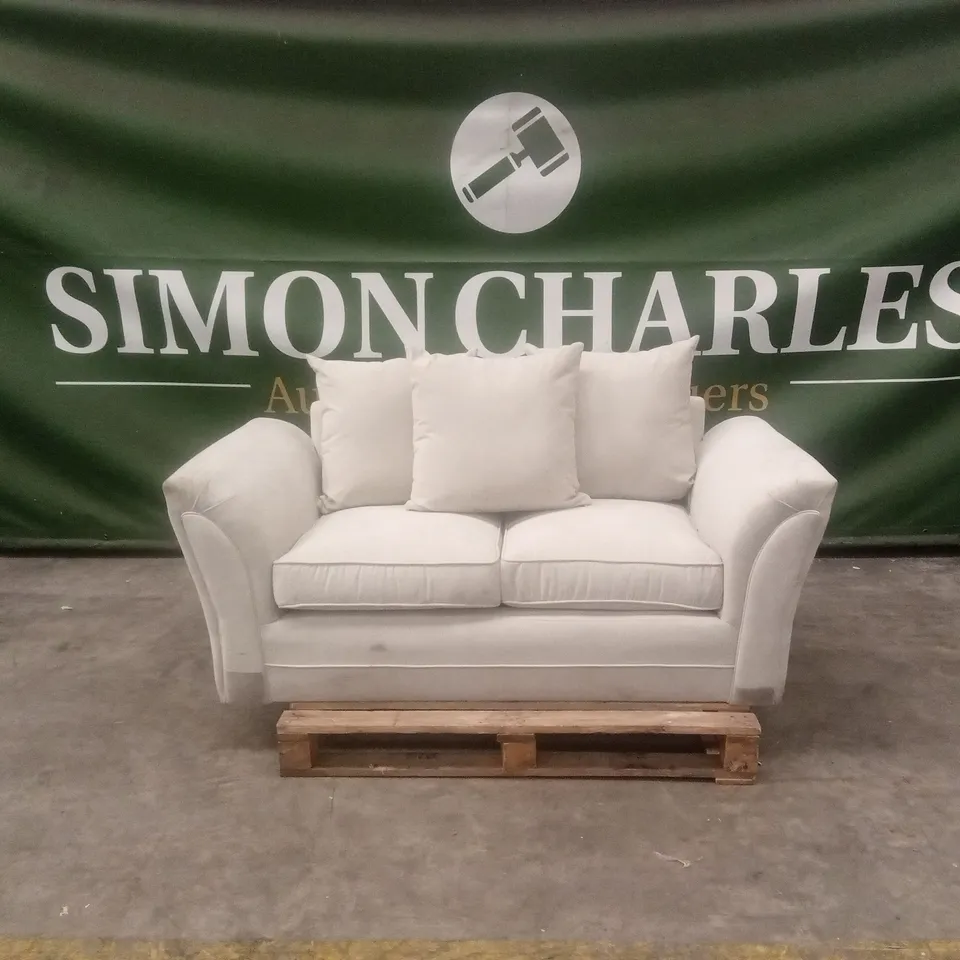 DURY FABRIC 2 SEATER SCATTER BACK SOFA RRP £479