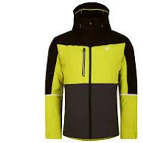 DARE2B MEN'S EAGLE JACKET NEON SPRING AND BLACK SIZE S