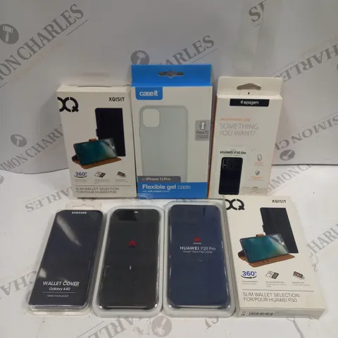 APPROXIMATELY 60 ASSORTED SMARTPHONE PROTECTIVE CASES FOR VARIOUS MODELS