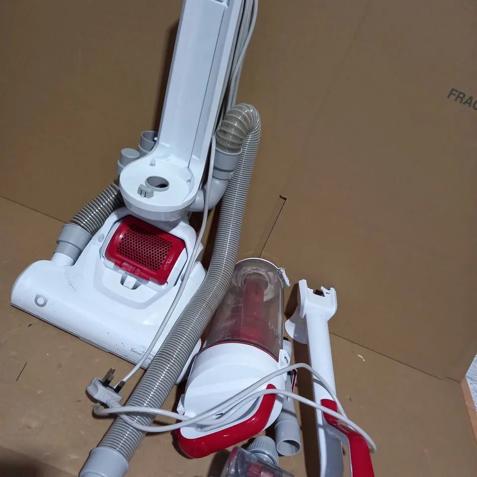 GOBLIN PET UPRIGHT VACUUM CLEANER - WHITE/RED