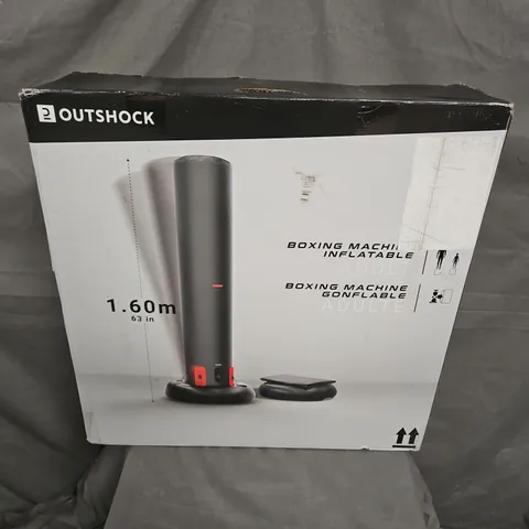 BOXED OUTSHOCK INFLATABLE BOXING MACHINE 1.6M