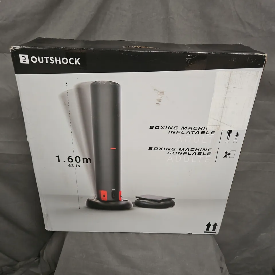 BOXED OUTSHOCK INFLATABLE BOXING MACHINE 1.6M