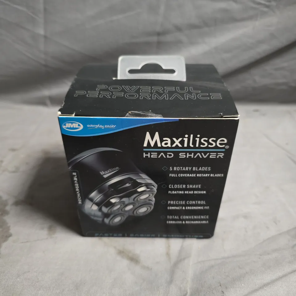 BOXED JML MAXILISSE ROTARY HEAD SHAVER 