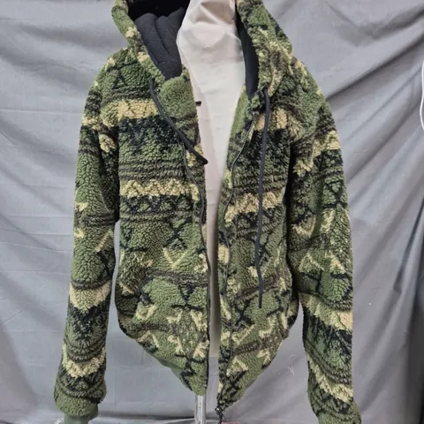 ROUTE ONE MAKALU JACKET – OLIVE, LARGE