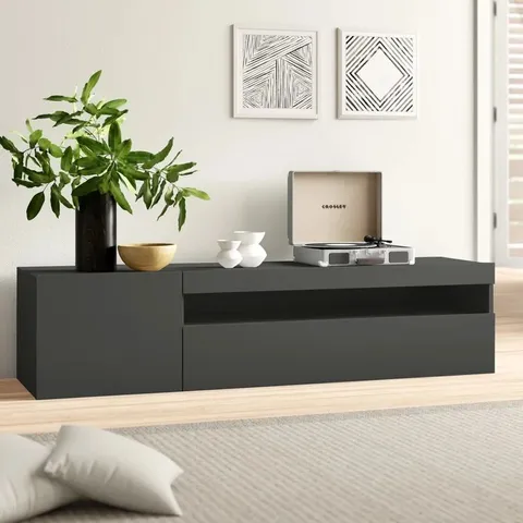 BOXED MARIELLA TV STAND FOR TVS UPTO 65" - ANTHRACITE (1 BOX)