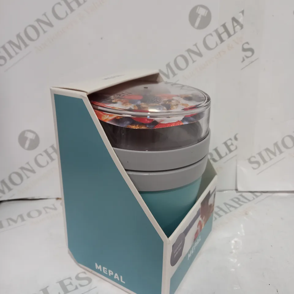 BOXED BLUE MEPAL LUNCH POT