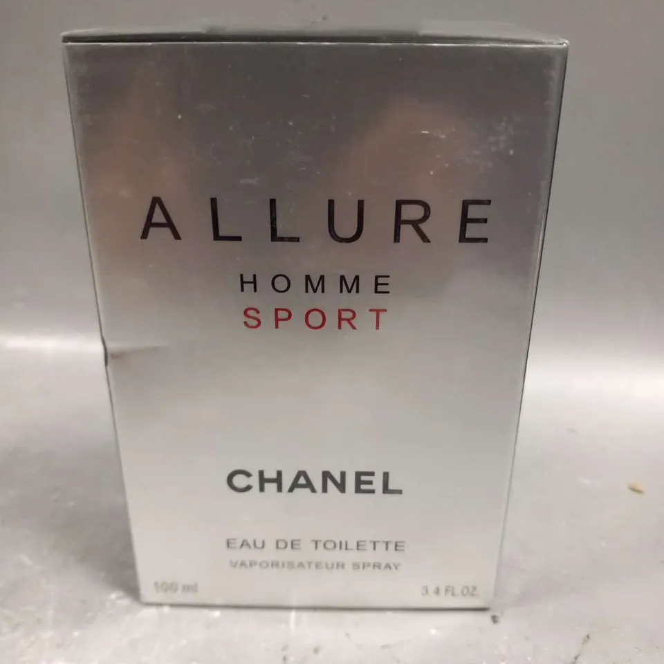 BOXED AND SEALED CHANEL ALLURE HOMME SPORT EAU DE TOILETTE SPRAY 100ML