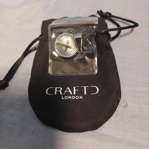 CRAFT LONDON CROSS PENDANT 