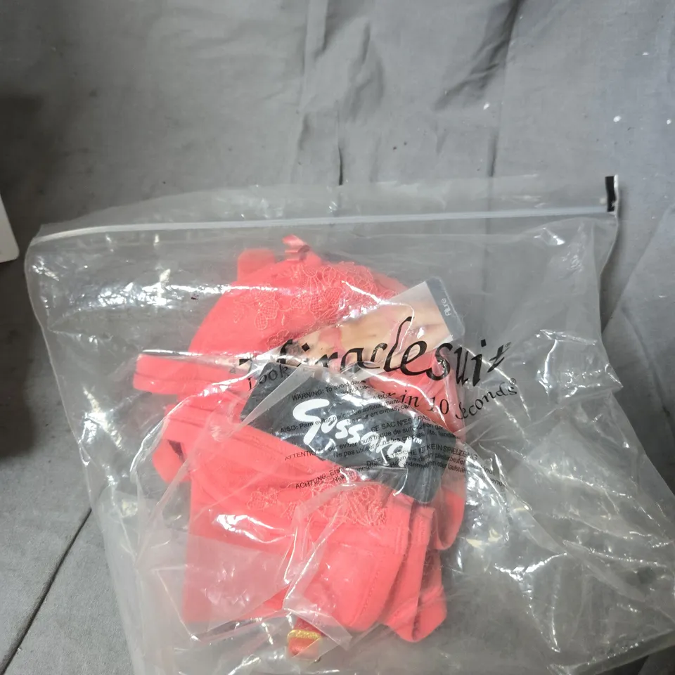 BOX OF APPROXIMATELY 25 ASSORTED ITEMS INCLUDING AUBADE PARIS TOP , ROSA FAIA POWDER ROSE SHIRT , GOSSARD BRA AND BOITE A DESIR AUBABE BRA