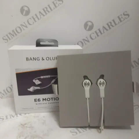 BOXED BANG & OLUFSEN E6 MOTION WIRELESS EARPHONES