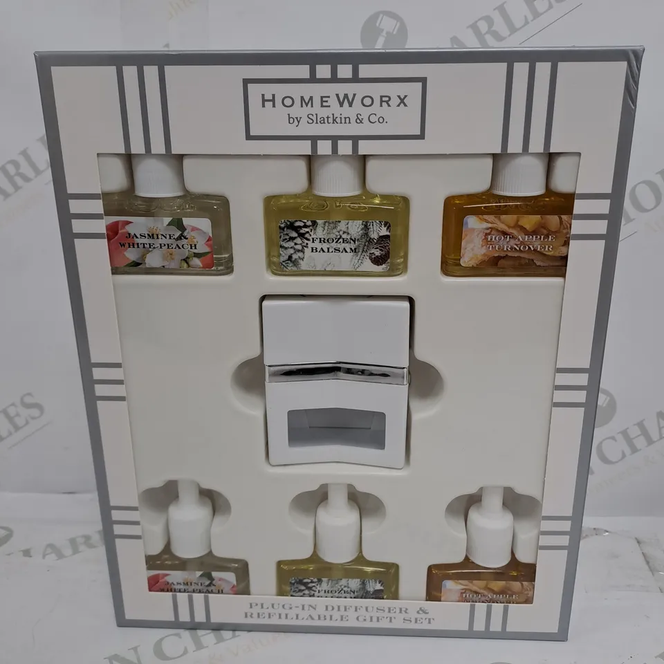 HOMEWORX PLUG-IN DIFFUSER AND REFILLABLE GIFT SET 