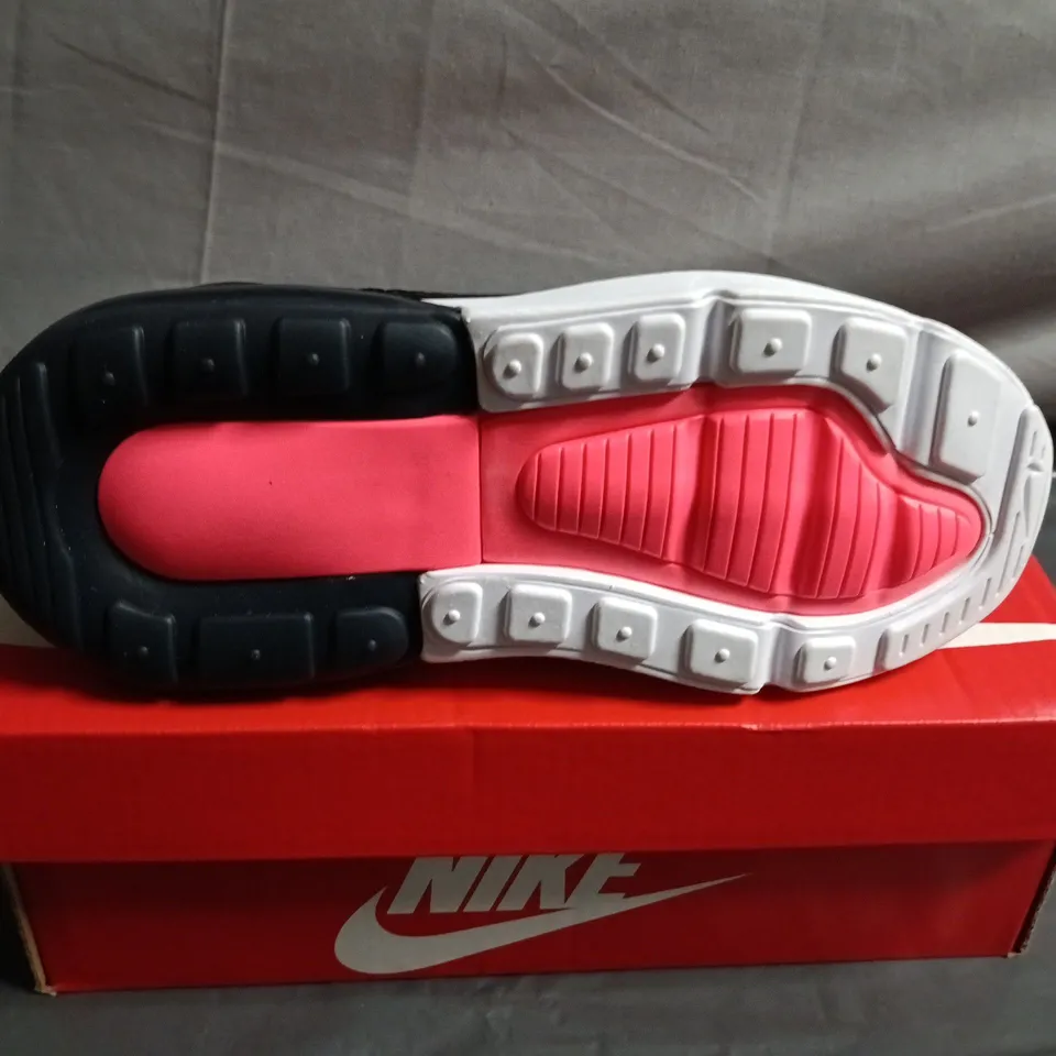 BOXED PAIR OF NIKE AIR MAX 270 TRAINERS – UK SIZE 12.5 KIDS
