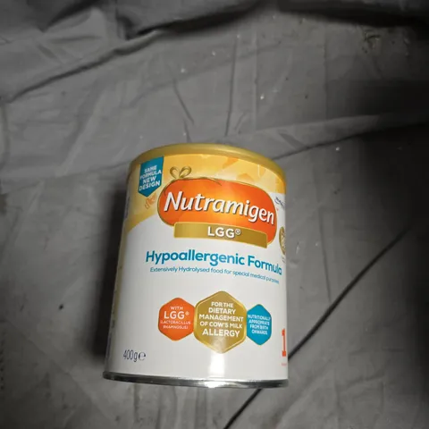 NUTRAMIGEN LGG HYPOALLERGENIC BABY FORMULA POWDER 400G TIN