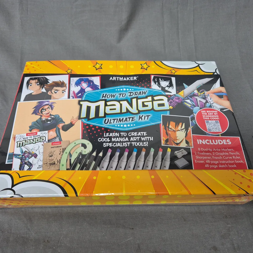 SEALED HOW TO DRAW MANGA ULTIMATE KIT