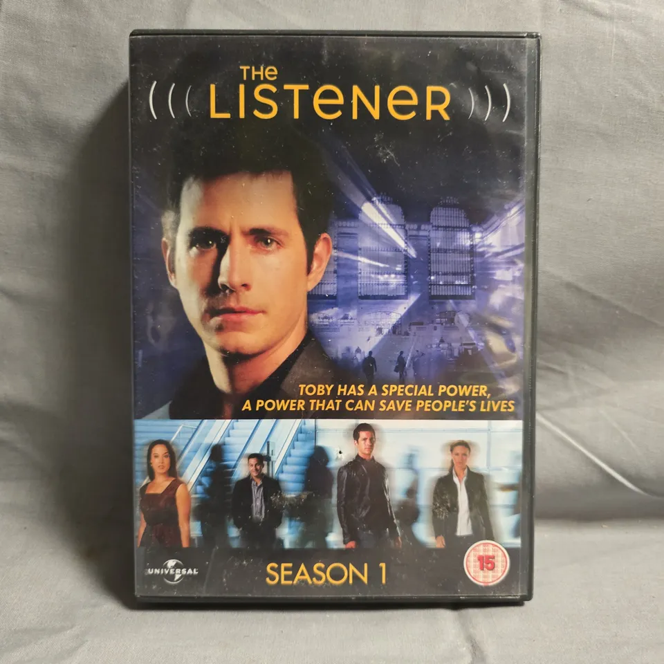 BOX OF APPROXIMATELY 20 ASSORTED ITEMS TO INCLUDE THE LISTENER S1 DVD, THE ORVILLE S1-2 DVD, ZEBRA TC70X/TC75X SCREEN PROTECTOR, ETC