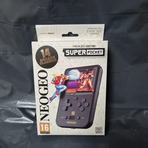 BOXED AND SEALED NEOGEO EDITION SUPER POCKET