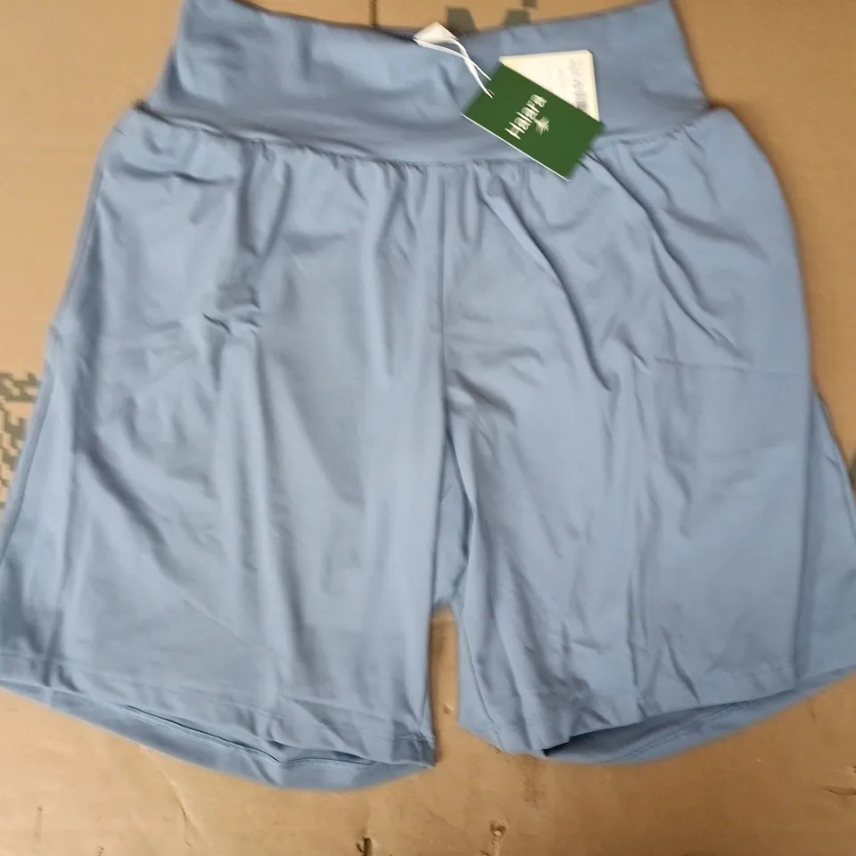 HALARA SHORTS IN BLUE SIZE XL