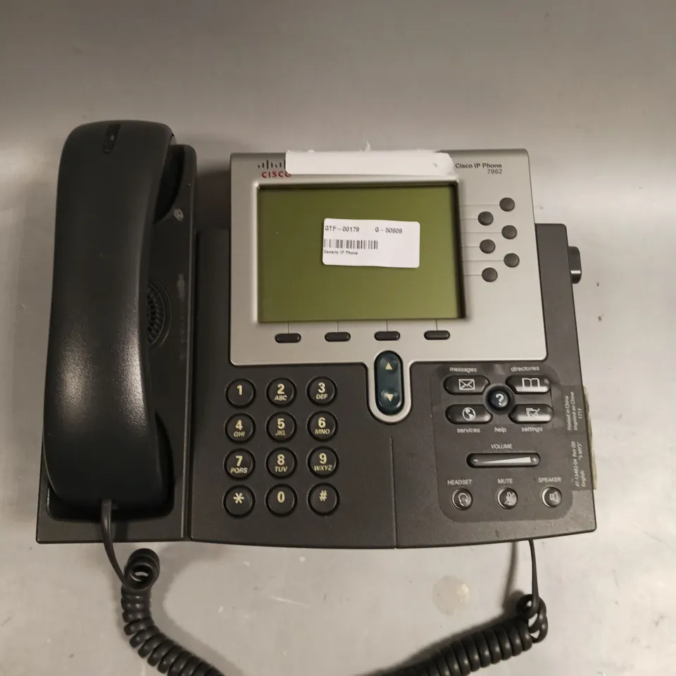 APPROXIMATELY 25 CISCO 7962 & 7942 SERIES IP OFFICE TELEPHONES - COLLECTION ONLY	
