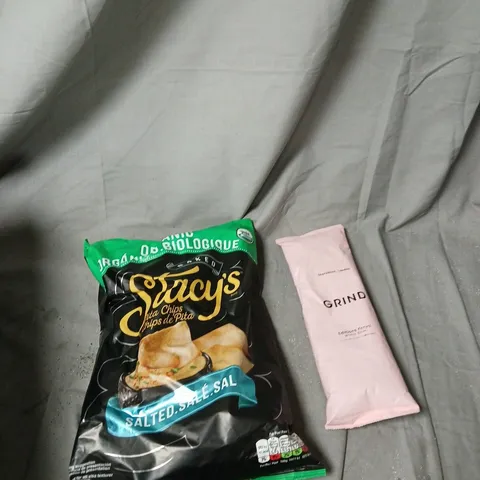 APPROXIMATELY 7 ASSORTED FOOD ITEMS INCLUDING STACY'S SALTED PITA CHIPS & MUNCHY SEEDS