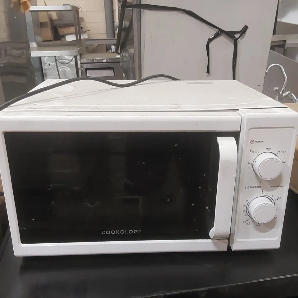 COOKOLOGY CMAFS20LWH 20L FREESTANDING MICROWAVE 800W – WHITE