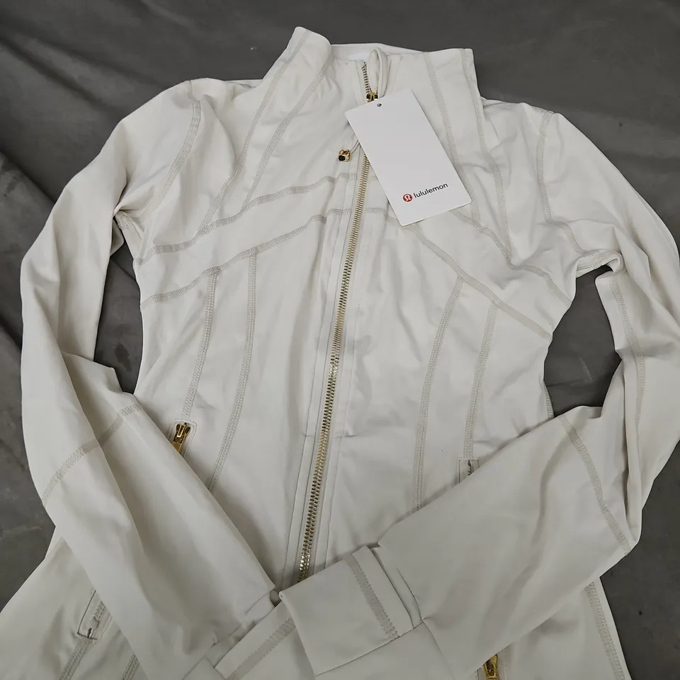 LULULEMON DEFINE JACKET – NULU WHITE, UK SIZE 8