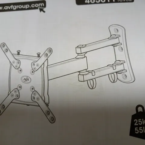 AVF ULTRA TV WALL MOUNT MULTI POSITION UP TO 39"