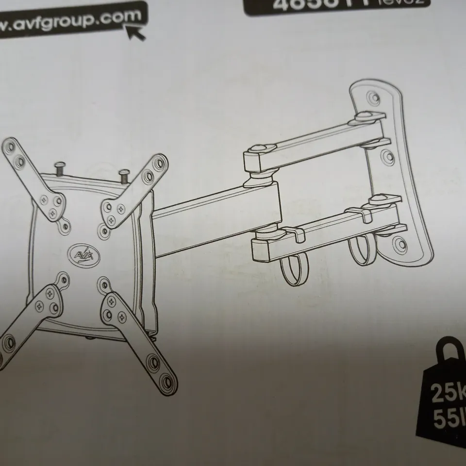 AVF ULTRA TV WALL MOUNT MULTI POSITION UP TO 39" RRP £59.99