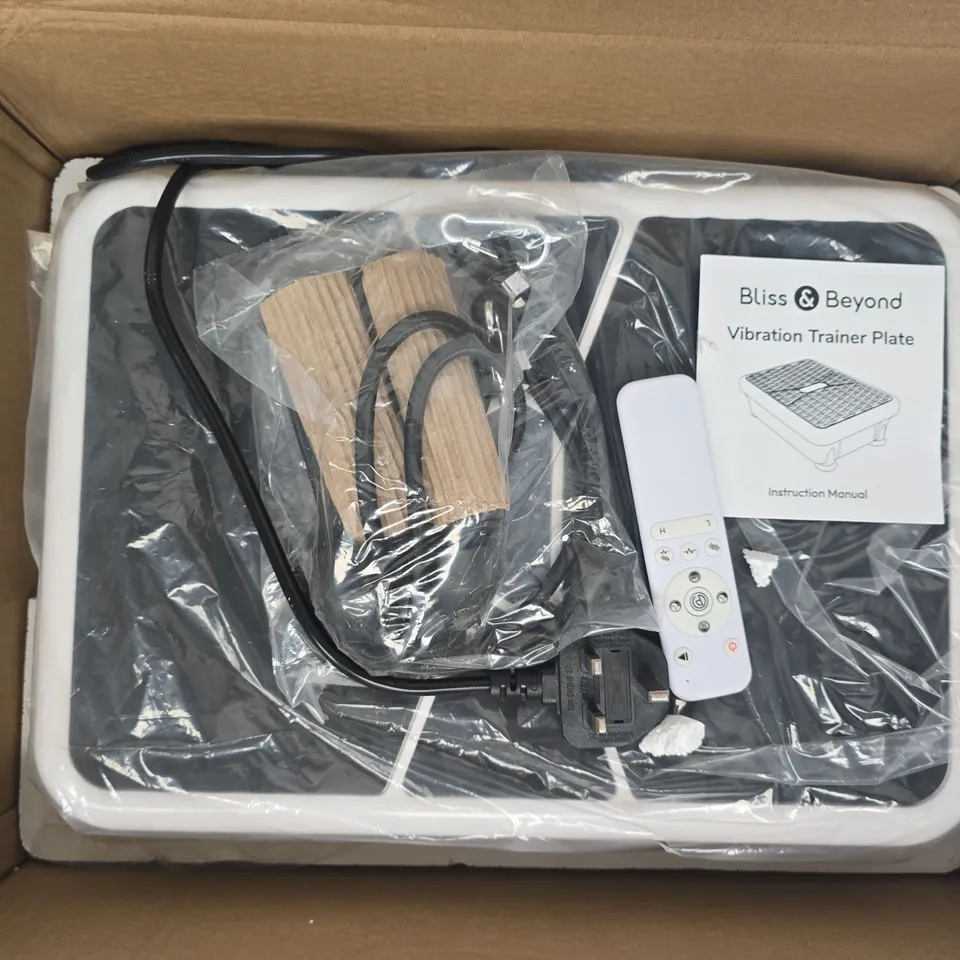BLISS & BEYOND VIBRATION TRAINER PLATE – BOXED