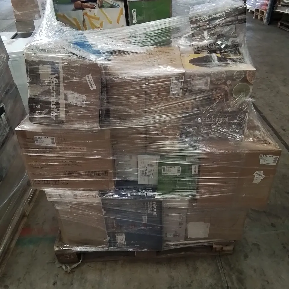 PALLET OF APPROXIMATELY 36 UNPROCESSED RAW RETURN HOUSEHOLD AND ELECTRICAL GOODS TO INCLUDE;