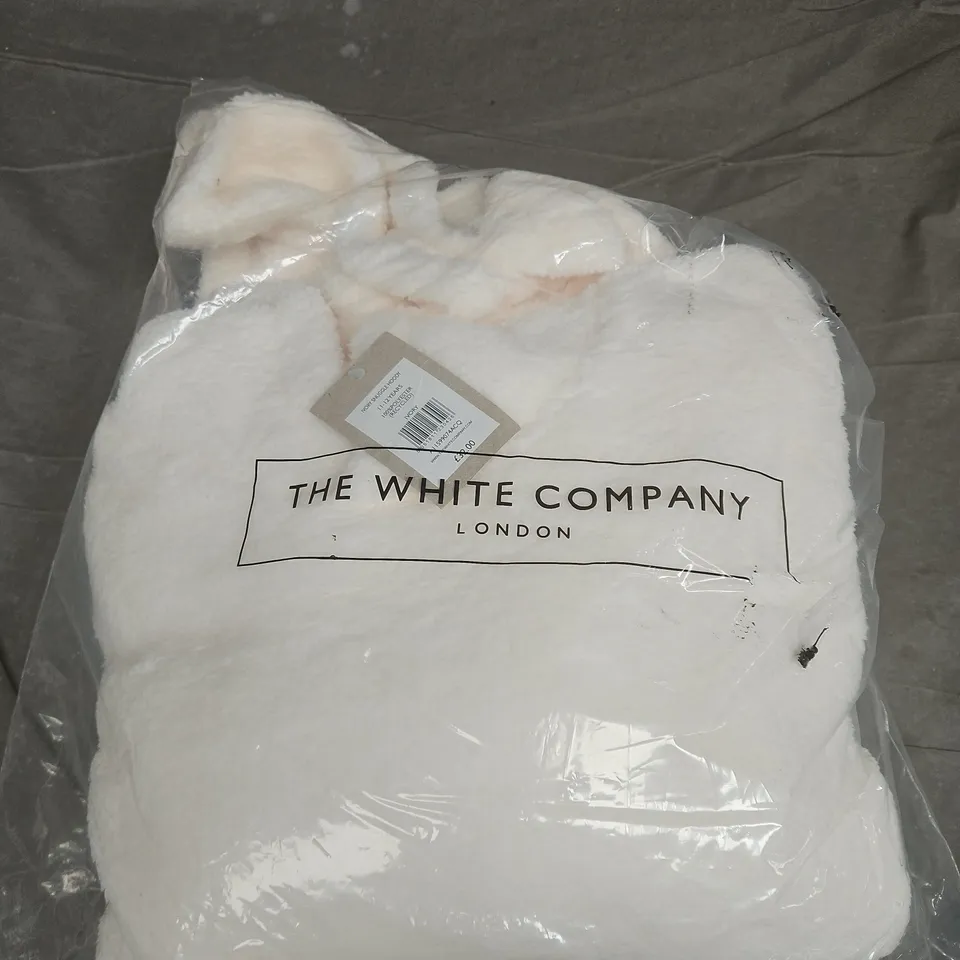THE WHITE COMPANY BATHROBE – WHITE PLUSH, SEALED 