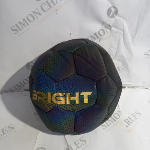 BRIGHT OIL SLICK PATTERN FOOTBALL