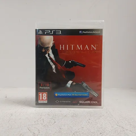 HITMAN ABSOLUTION PLAYSTATION 3 VIDEO GAME