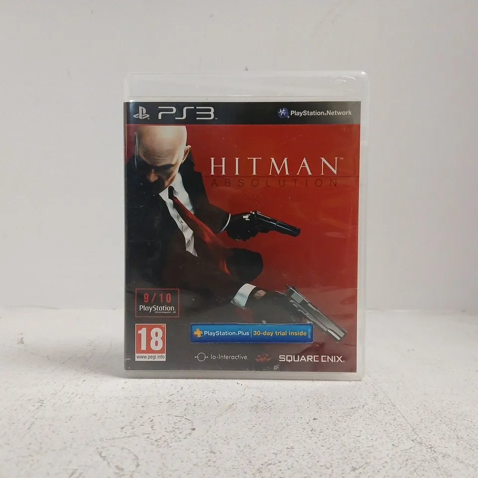 HITMAN ABSOLUTION PLAYSTATION 3 VIDEO GAME