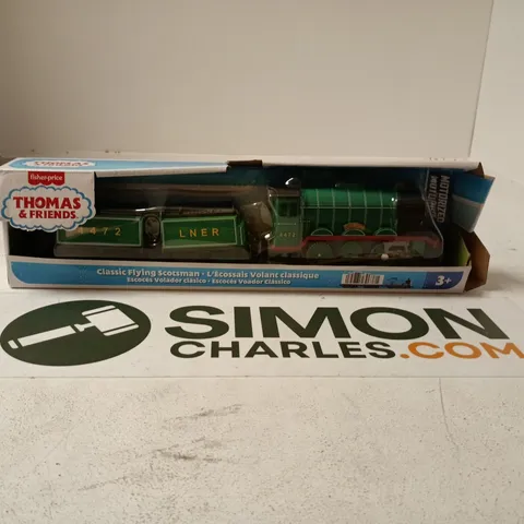 Thomas & Friends Flying Scotsman LNER Locomotive with Tender – Fisher-Price, boxed