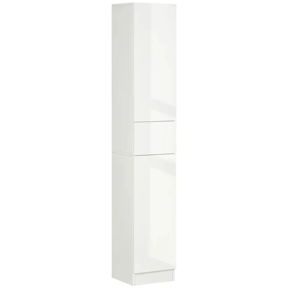 BOXED HABEEBAH FREESTANDING TALL BATHROOM CABINET (1 BOX)