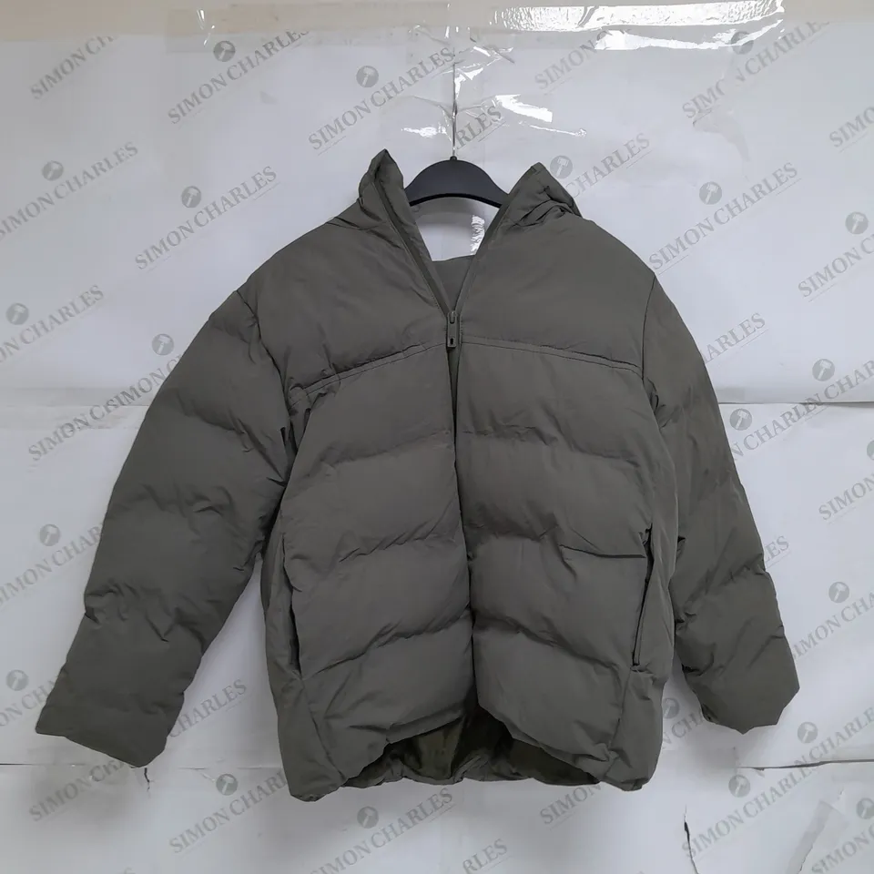 ZARA SIZE 10 KHAKI PUFFER 
