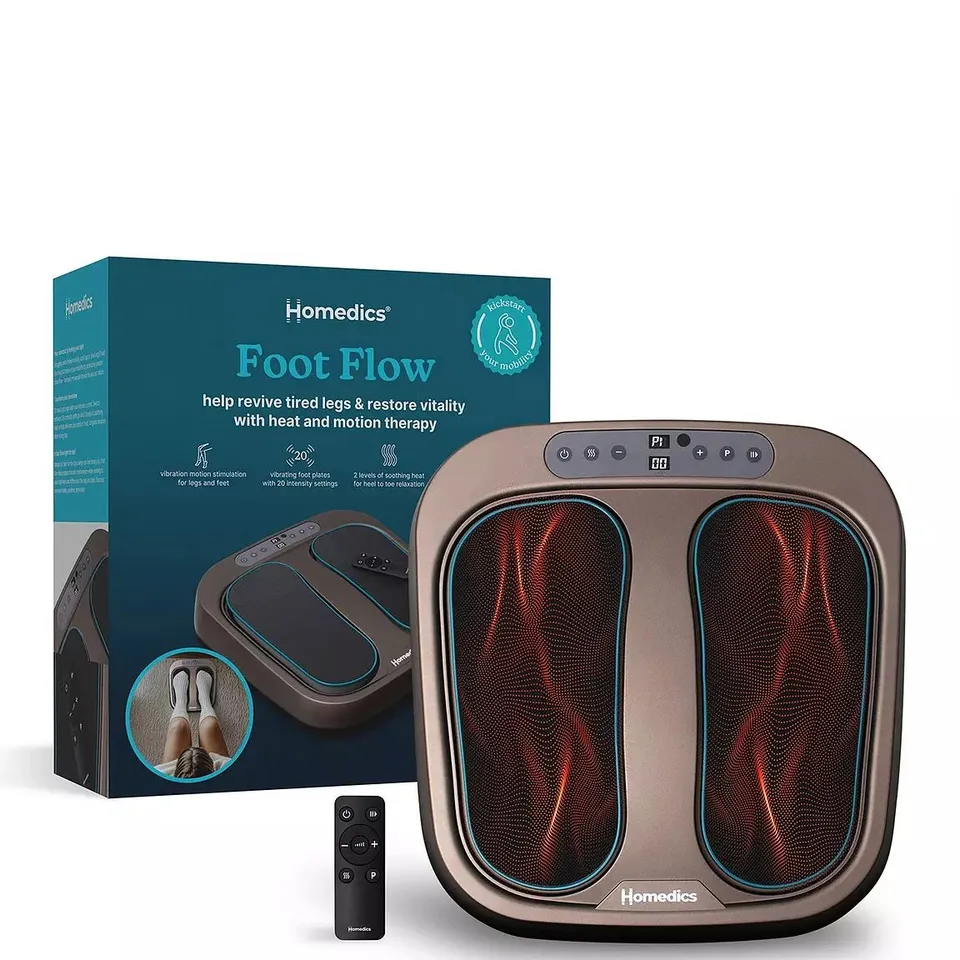 BOXED HOMEDICS FOOT FLOW VIBRATION FOOT MASSAGER