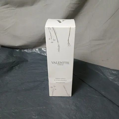 VALENTE LONDON REED DIFFUSER BOXED GREEN APPLE AND HONEYSUCKLE