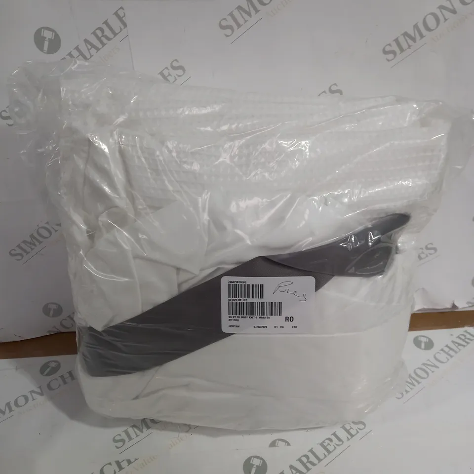 COZEE HOME WAFFLE WHITE SUPER KING