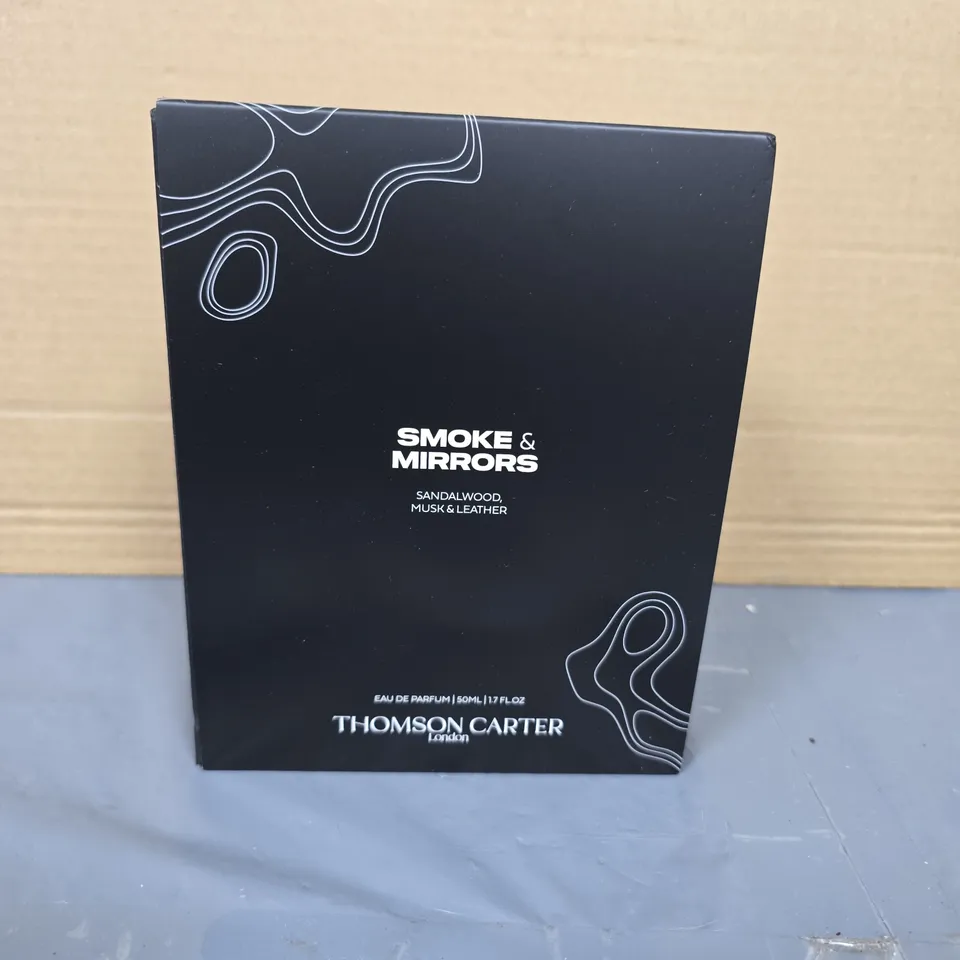 THOMSON CARTER SMOKE & MIRRORS EAU DE PARFUM 50ML – BOXED
