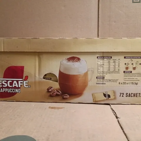 NESCAFÉ CAPPUCCINO MULTIPACK (6 BOXES OF 12 X 15.5G SACHETS)