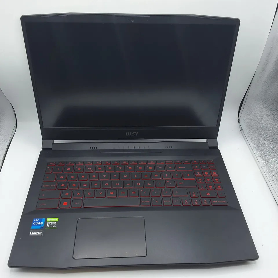 UNBOXED MSI KATANA GF66 INTEL I-7 GEFORCE RTX GAMING LAPTOP IN BLACK - 12UE1031UK
