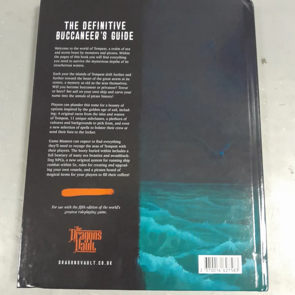 TEMPEST A SEAFARERS SOURCEBOOK BY DRAGONSVAULT