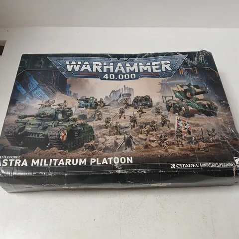 WARHAMMER 40,000 ASTRA MILITARUM PLATOON BOXED SET
