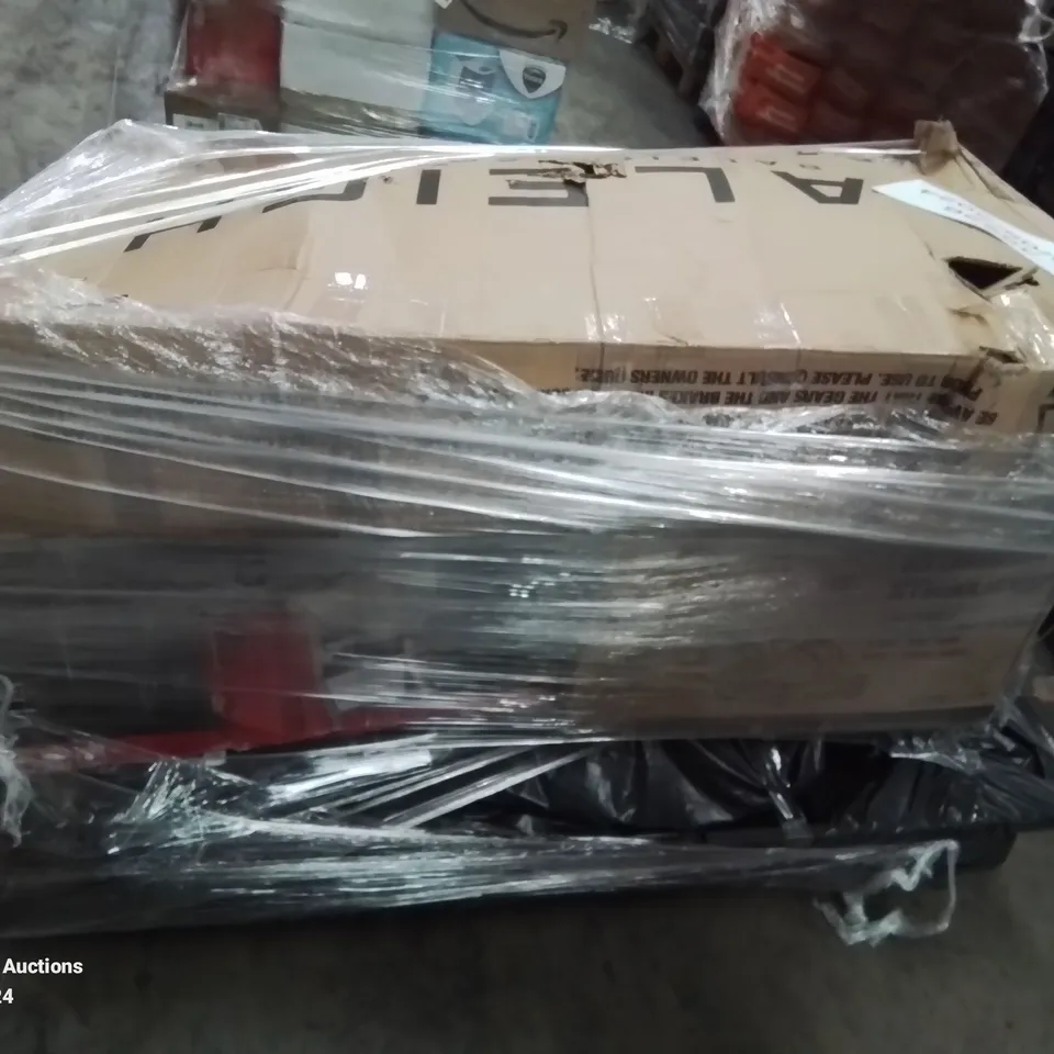 PALLET OF APPROXIMATELY 6 UNPROCESSED RAW RETURN HOUSEHOLD AND ELECTRICAL GOODS TO INCLUDE;